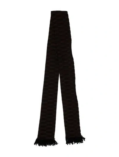Pre-owned Eskandar Lambswool Scarf In Brown