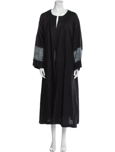 Pre-owned Eskandar Linen In Black