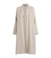 Eskandar Linen-blend Bakhtiari Coat In Neutral