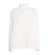 Eskandar Linen Caucasus Shirt In White