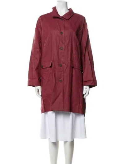 Pre-owned Eskandar Linen Coat W/ Tags In Grey