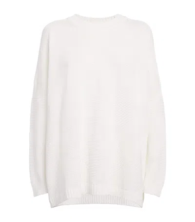 Eskandar Linen-cotton Argyle Sweater