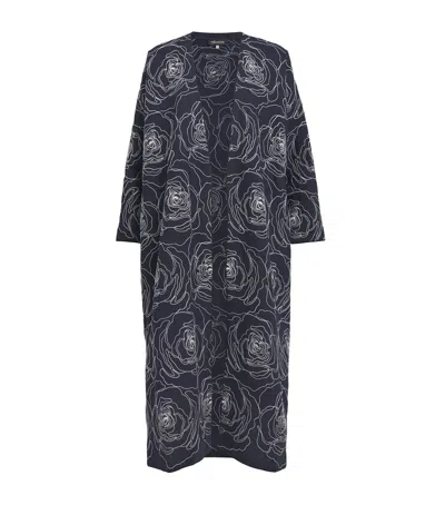 Eskandar Linen-cotton Embroidered Coat
