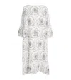 Eskandar Linen-cotton Embroidered Midi Dress In White