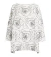 Eskandar Linen-cotton Embroidered Tunic Top In White