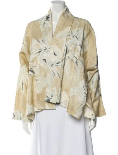 Pre-owned Eskandar Linen Evening Jacket