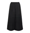 Eskandar Linen Flared Culottes