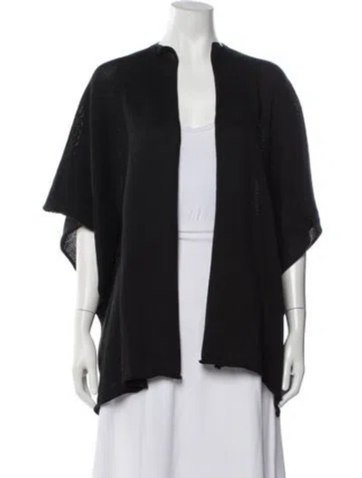 Pre-owned Eskandar Linen Jacket In Black