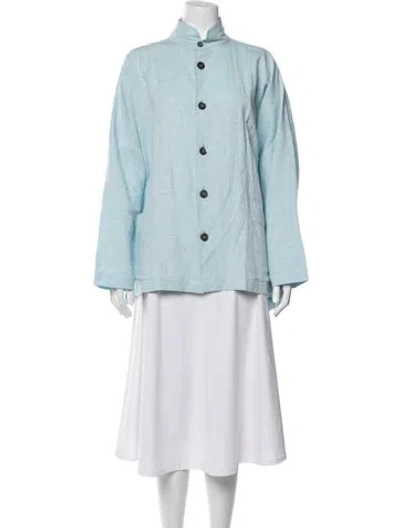 Pre-owned Eskandar Linen Jacket In Red