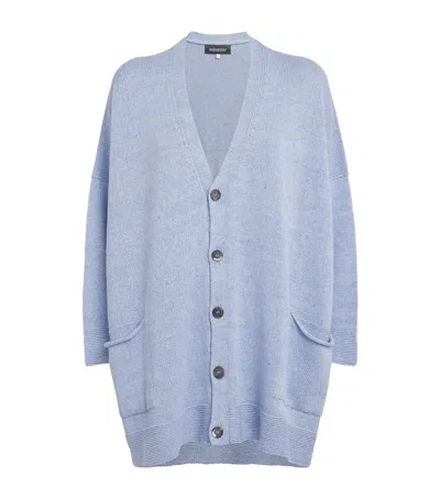 Eskandar Linen-organic Cotton Cardigan