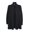 Eskandar Linen-organic Cotton Open Cardigan