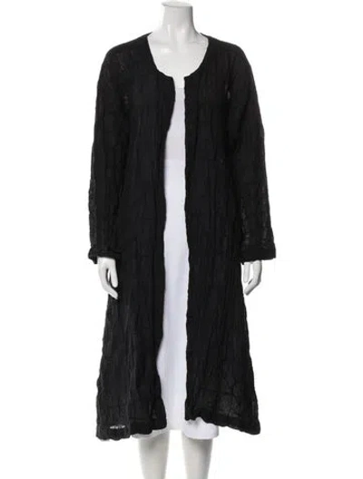 Pre-owned Eskandar Linen Robe In Gray