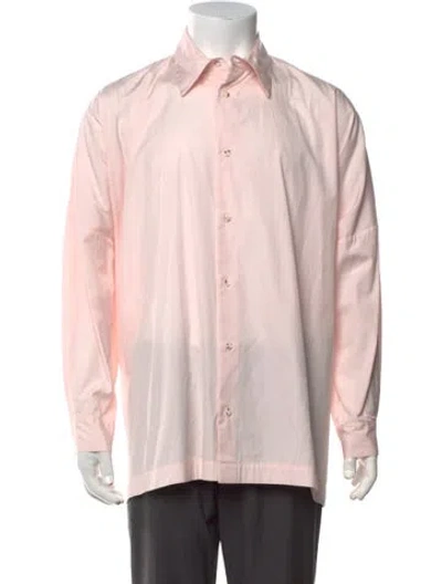 Pre-owned Eskandar Long Sleeve Shirt In Pink