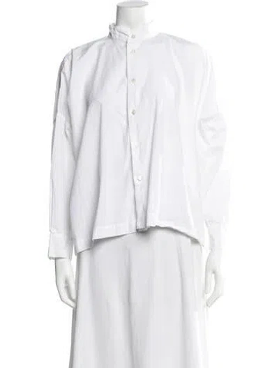 Pre-owned Eskandar Long Sleeve Top In Neutrals