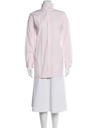 Pre-owned Eskandar Long Sleeve Top In Pink