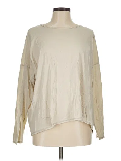 Pre-owned Eskandar Long Sleeve T-shirt In Ivory