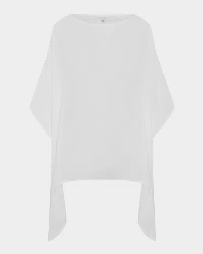 ESKANDAR LONGER-BACK SCOOP-NECK KAFTAN (MID PLUS LENGTH)