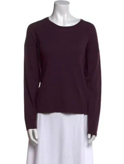 Pre-owned Eskandar Merino Wool Bateau Neckline Sweatshirt In Multi