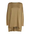 Eskandar Metallic-knit Sweater In Gold