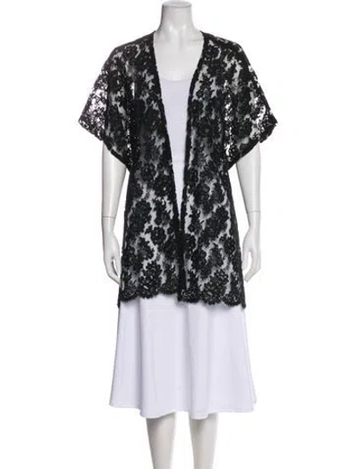 Pre-owned Eskandar Printed Evening Jacket In Black
