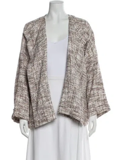Pre-owned Eskandar Printed Jacket In Multi