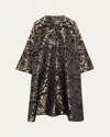 Eskandar Round-neck Reversible Chinese Jacket In Navy