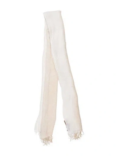 Pre-owned Eskandar Scarf In Neutral