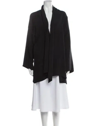 Pre-owned Eskandar Silk Evening Jacket In Gray