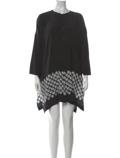 Pre-owned Eskandar Silk Midi Length Dress In Multi