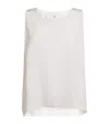Eskandar Silk Top In White
