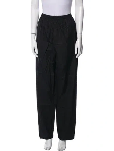 Pre-owned Eskandar Straight Leg Pants In Green