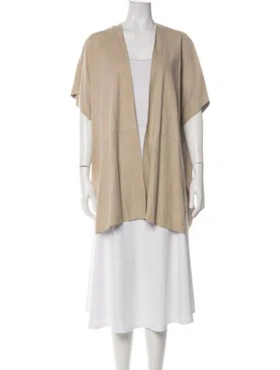 Pre-owned Eskandar Suede Jacket In Neutrals