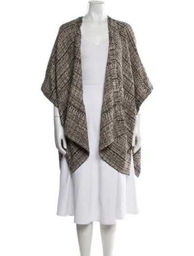 Pre-owned Eskandar Tweed Pattern Jacket In Neutral