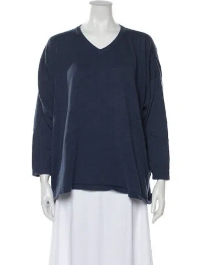 Pre-owned Eskandar V-neck Sweater In Gray