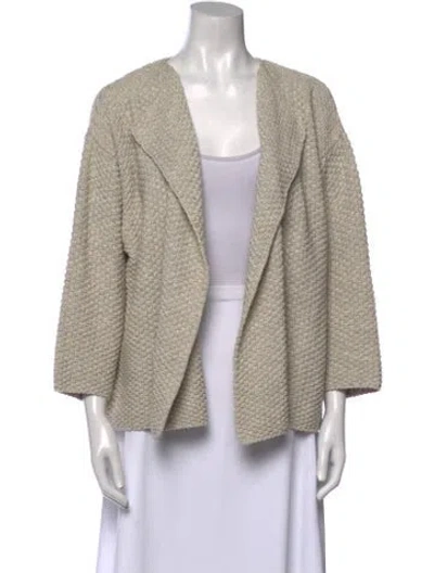 Pre-owned Eskandar V-neck Sweater In Neutral