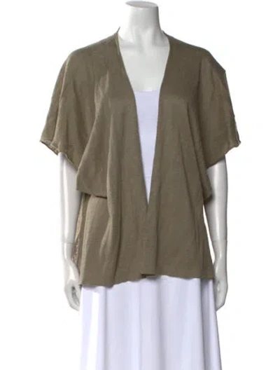 Pre-owned Eskandar V-neck Sweater In Neutral