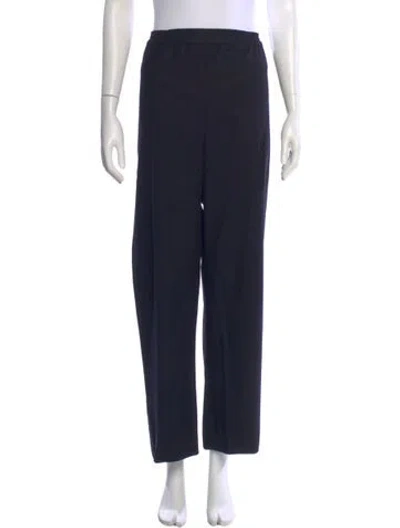 Pre-owned Eskandar Wide Leg Pants In Blue