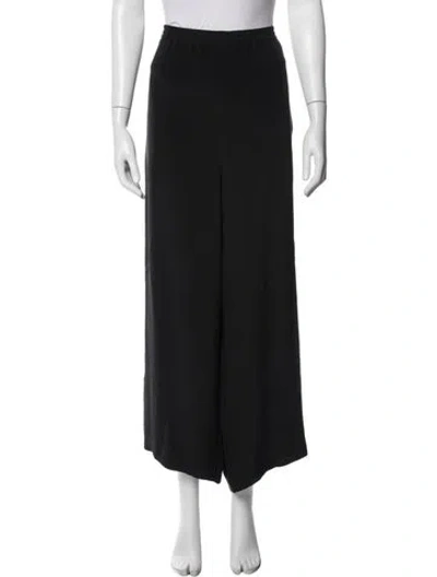 Pre-owned Eskandar Wide Leg Pants In Blue