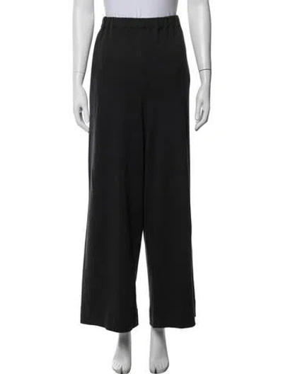 Pre-owned Eskandar Wide Leg Pants In Blue