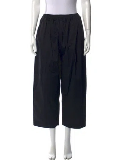Pre-owned Eskandar Wide Leg Pants In Blue