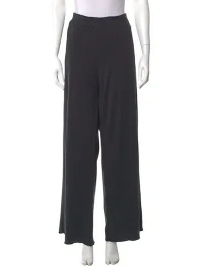 Pre-owned Eskandar Wide Leg Pants In Gray