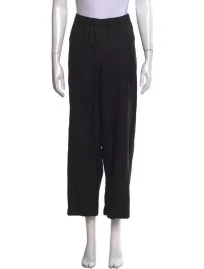 Pre-owned Eskandar Wide Leg Pants In Green