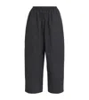 Eskandar Wool-blend Japanese Trousers In Brown