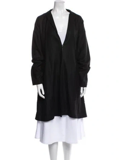 Pre-owned Eskandar Wool Jacket In Black