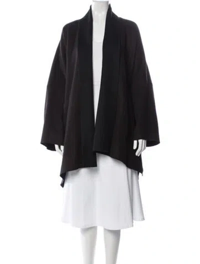 Pre-owned Eskandar Wool Jacket In Black