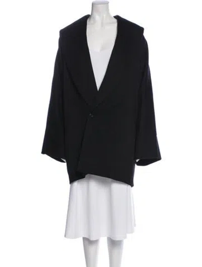 Pre-owned Eskandar Wool Jacket In Black