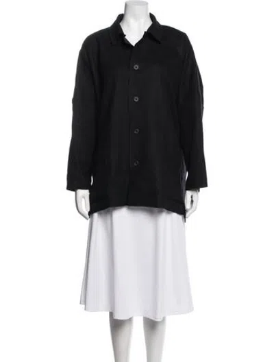 Pre-owned Eskandar Wool Jacket In Black