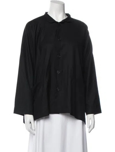 Pre-owned Eskandar Wool Jacket In Black