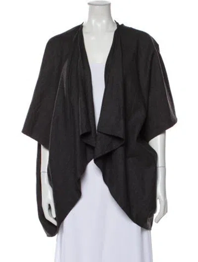 Pre-owned Eskandar Wool Jacket In Gray