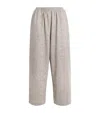 Eskandar Wool Japanese Trousers In Brown
